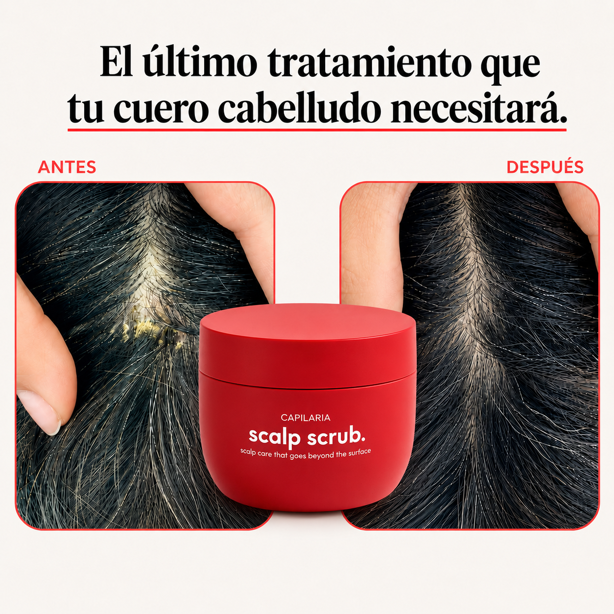 Exfoliante revitalizante y reparador para el cuero cabelludo | 200 ml