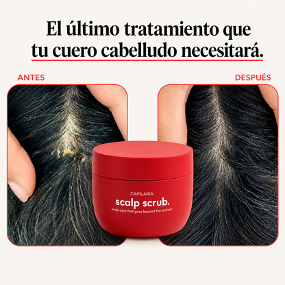 Exfoliante revitalizante y reparador para el cuero cabelludo | 200 ml