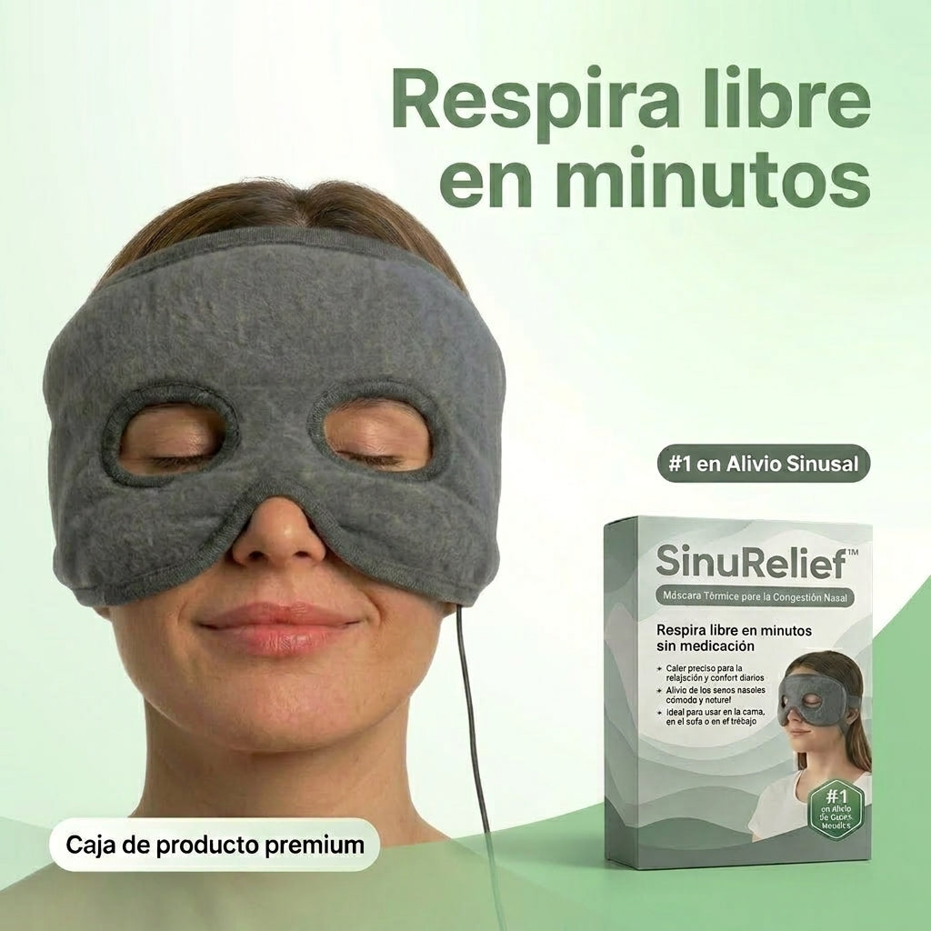 SinuRelief™ Respira libre en minutos sin medicamentos