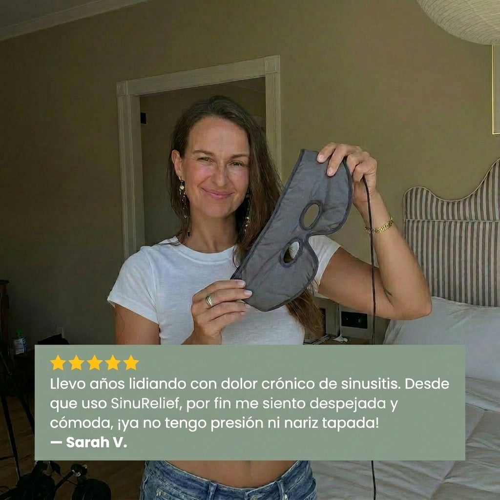 SinuRelief™ Respira libre en minutos sin medicamentos